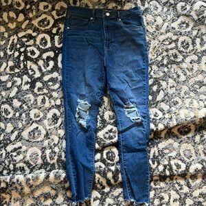 Distressed Women's Jeans